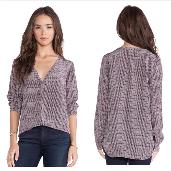 Joie Tops - Joie Daryn Silk Blouse